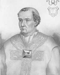 Rímsky biskup Mikuláš I nosil tuniku s egyptským krížom 'Ankh' - starovekým symbolom večného života